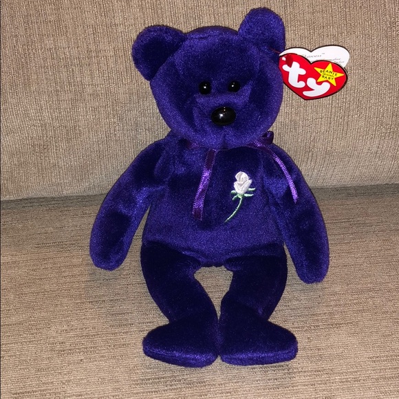 Ty Accessories - Princess Diana Ty Beanie Baby Rare!!